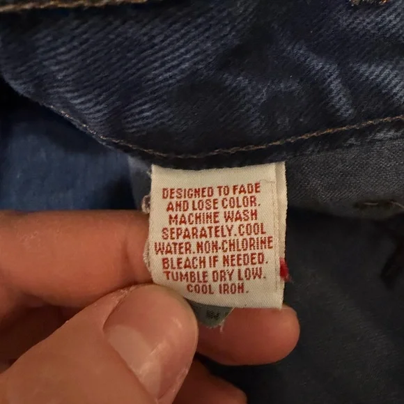 Vintage Marithe Francois Girbaud Men’s Blue Denim Jeans 33x32 Made in USA - Picture 3 of 16